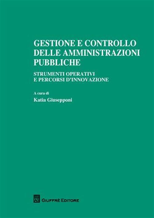 Gestione e controllo delle amministrazioni pubbliche. Strumenti operativi e percorsi d'innovazione