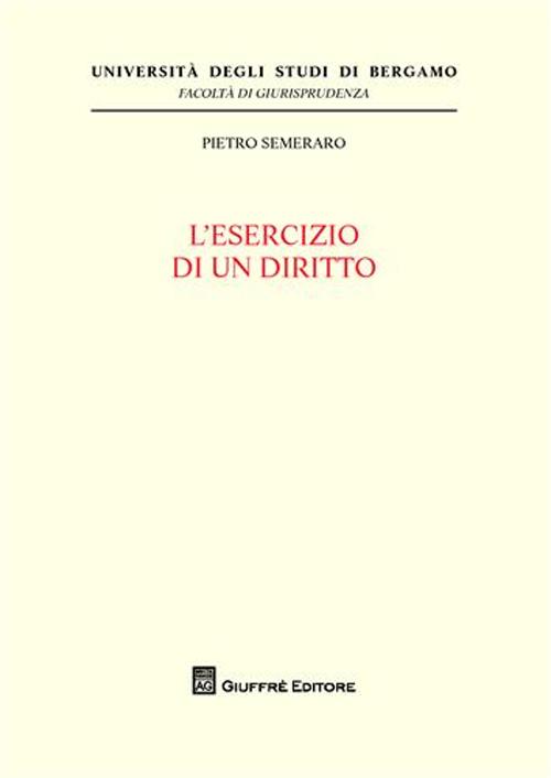 L'esercizio di un diritto