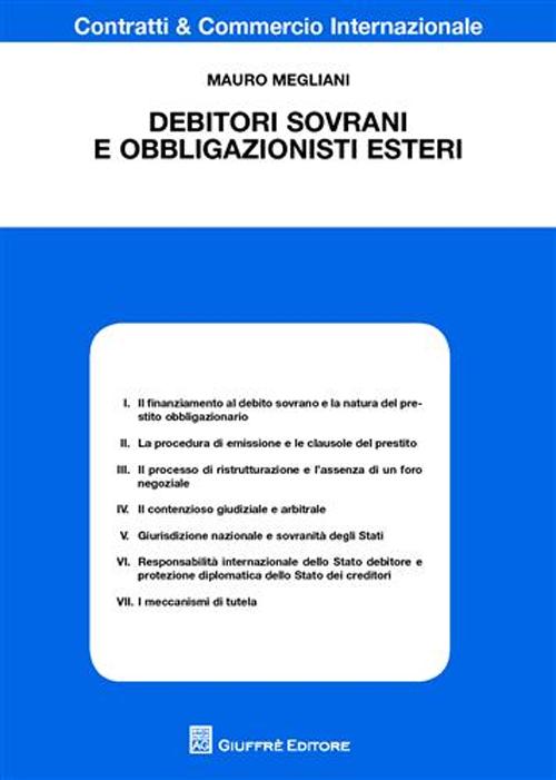 Debitori sovrani e obbligazionisti esteri