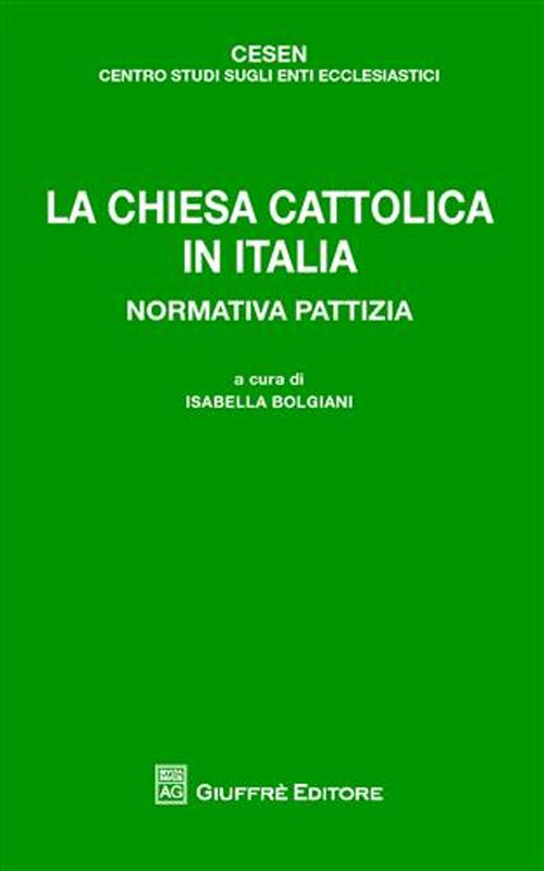 La chiesa cattolica in Italia. Normativa pattizia