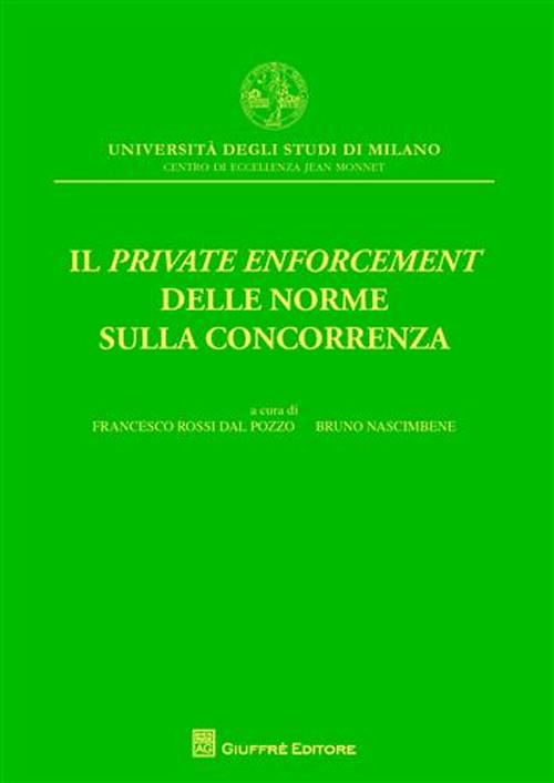 Il private enforcement delle norme sulla concorrenza