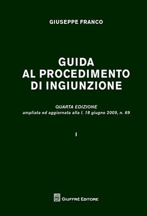 Guida al procedimento di ingiunzione