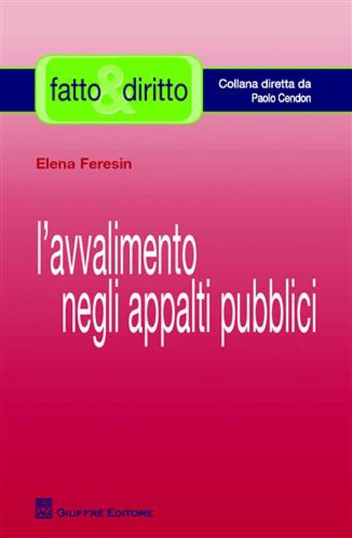 L'avvalimento negli appalti pubblici