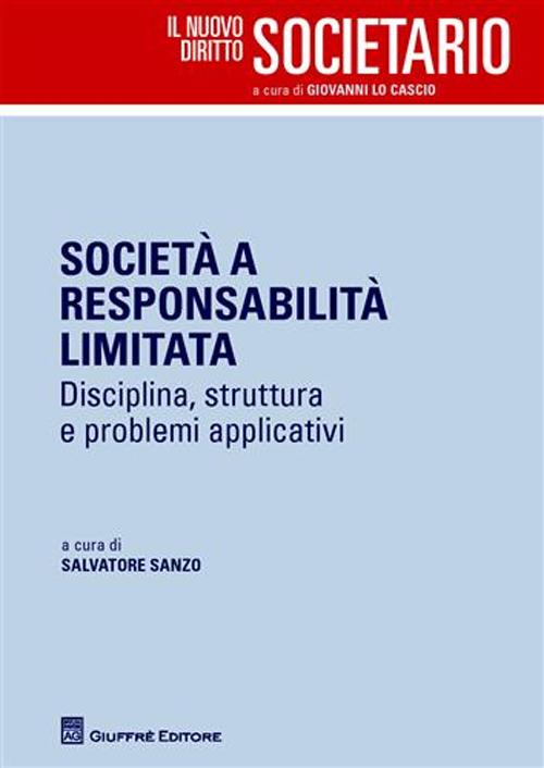 Società responsabilità limitata. Disciplina, struttura e problemi applicativi