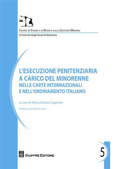 L'esecuzione penitenziaria a carico del minorenne e nelle carte internazionali e nell'ordinamento italiano