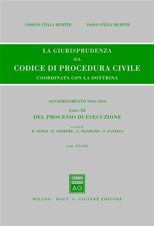 La giurisprudenza sul codice di procedure civile