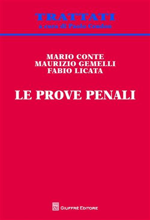 Le prove penali