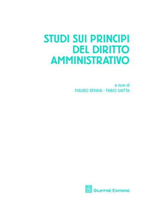 Studi sui principi del diritto amministrativo