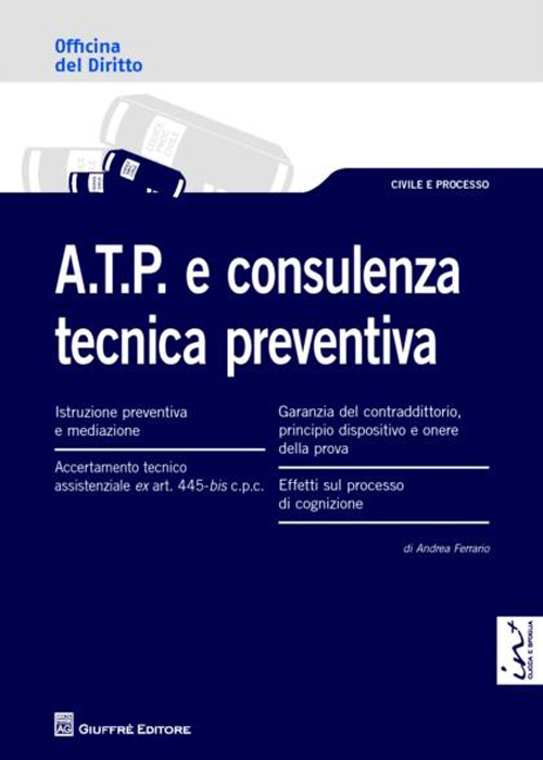 A.T.P. e consulenza tecnica preventiva