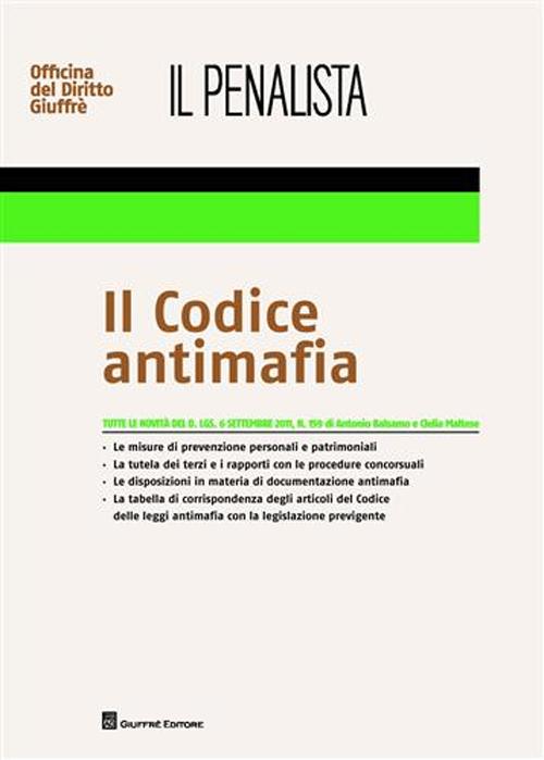 Il codice antimafia