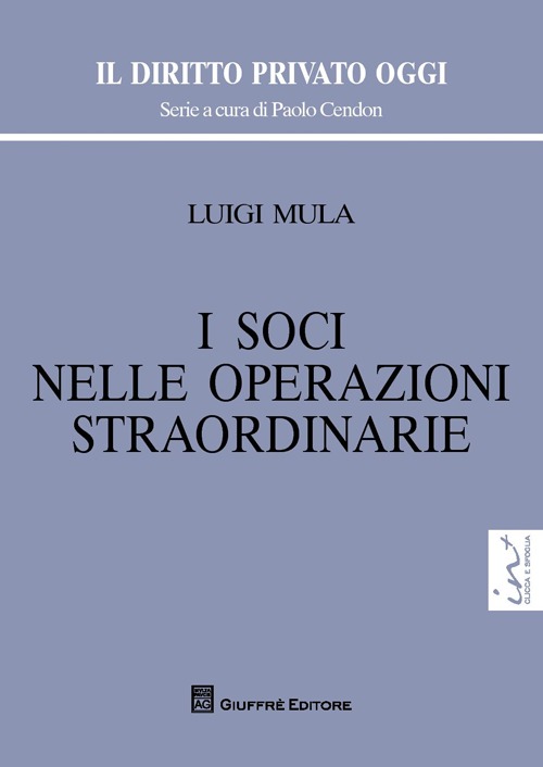 I soci nelle operazioni straordinarie