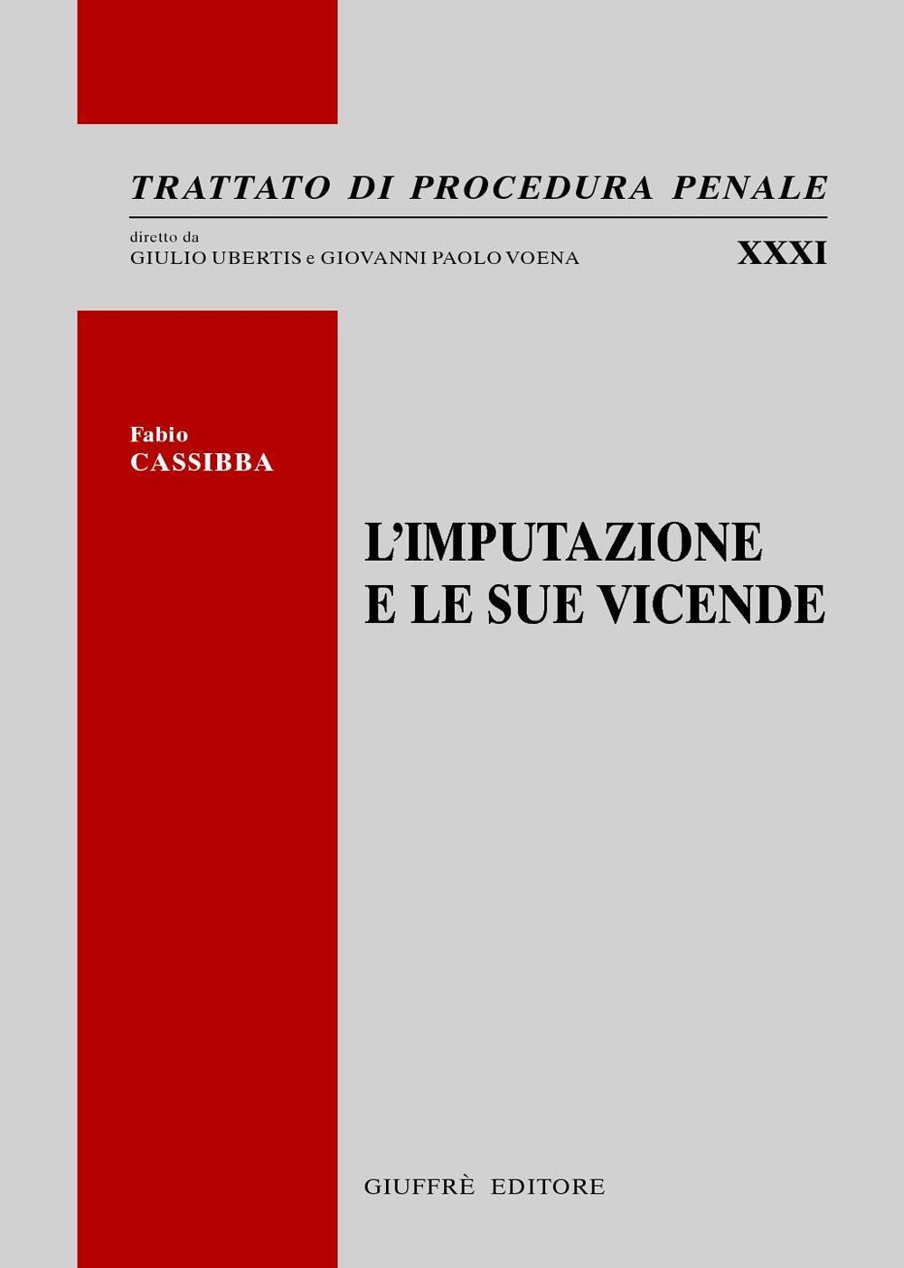 L'imputazione e le sue vicende