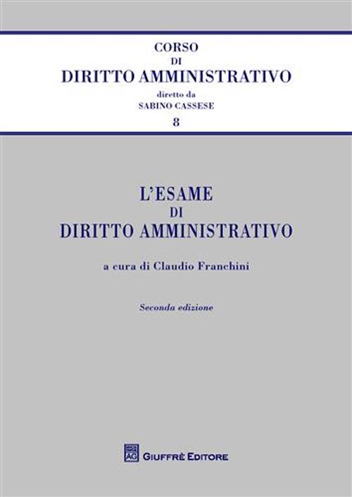 L'esame di diritto amministrativo