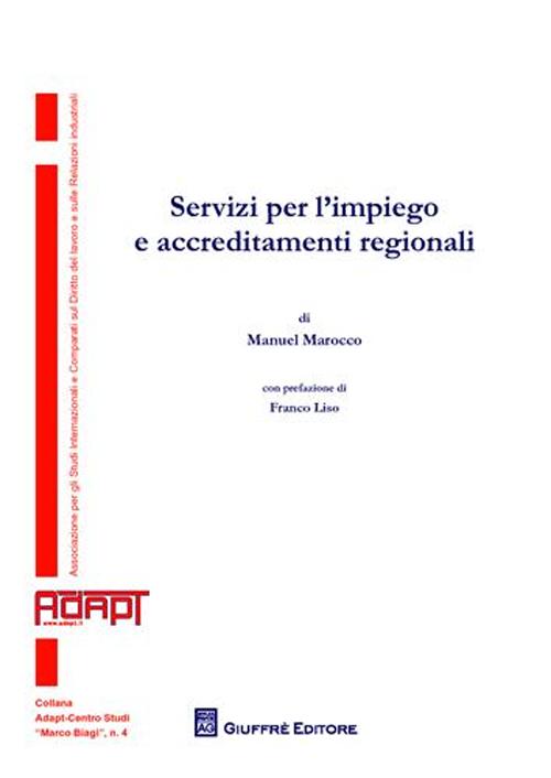 Servizi per l'impiego e accreditamenti regionali