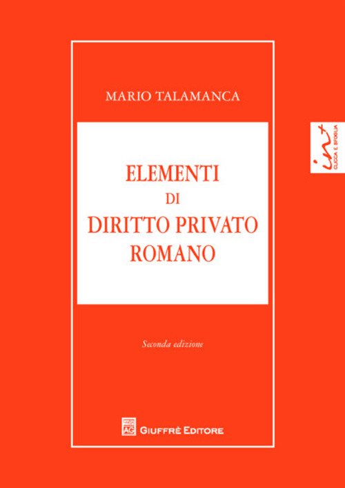 Elementi di diritto privato romano