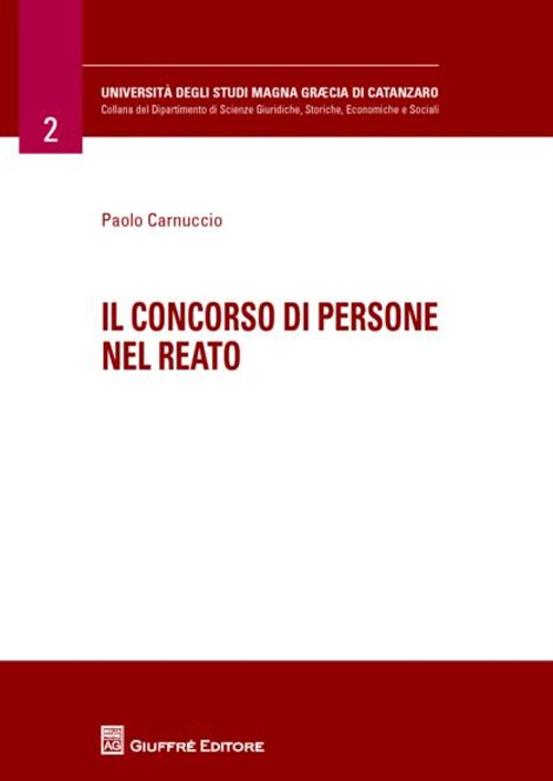 Il concorso di persone nel reato