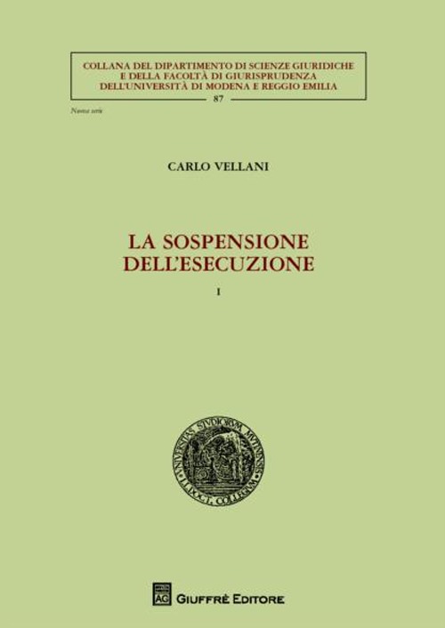 La sospensione dell'esecuzione