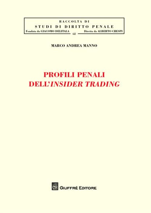 Profili penali dell'insider trading