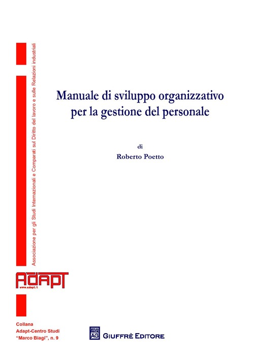 Manuale di sviluppo organizzativo per la gestione del personale