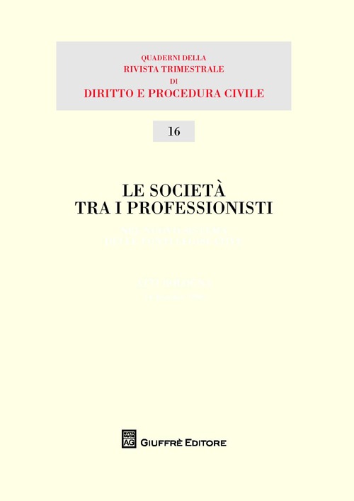 Le società tra i professionisti