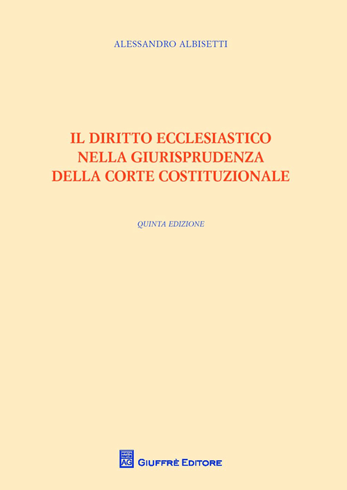 Il diritto ecclesiastico nella giurisprudenza della Corte costituzionale