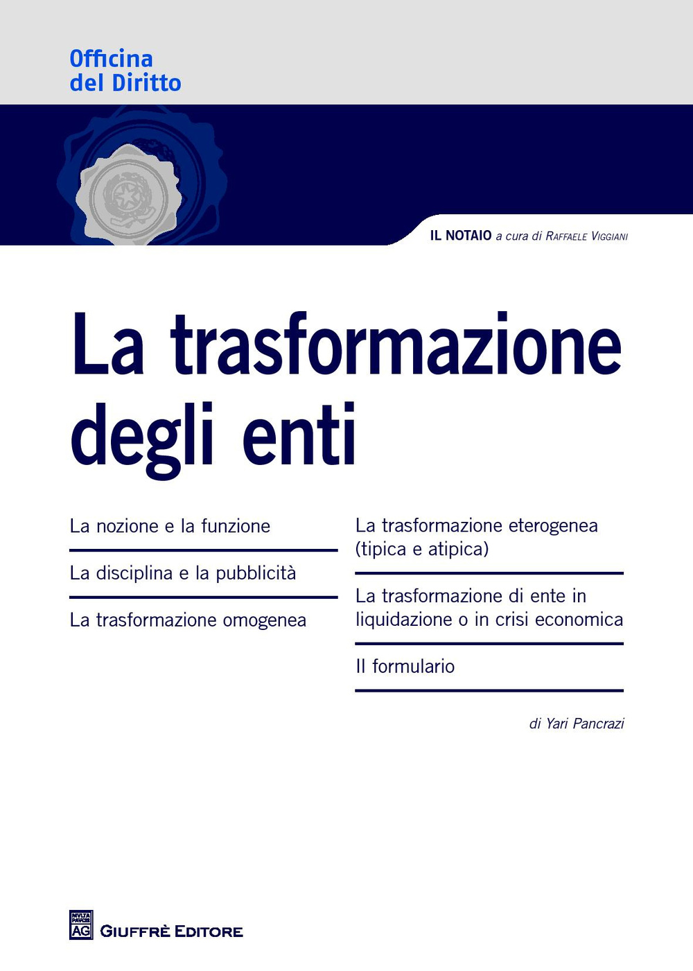 La trasformazione degli enti