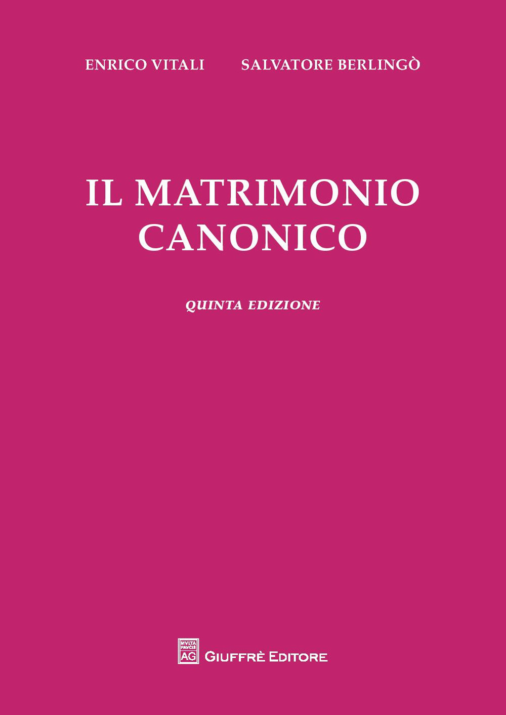 Il matrimonio canonico