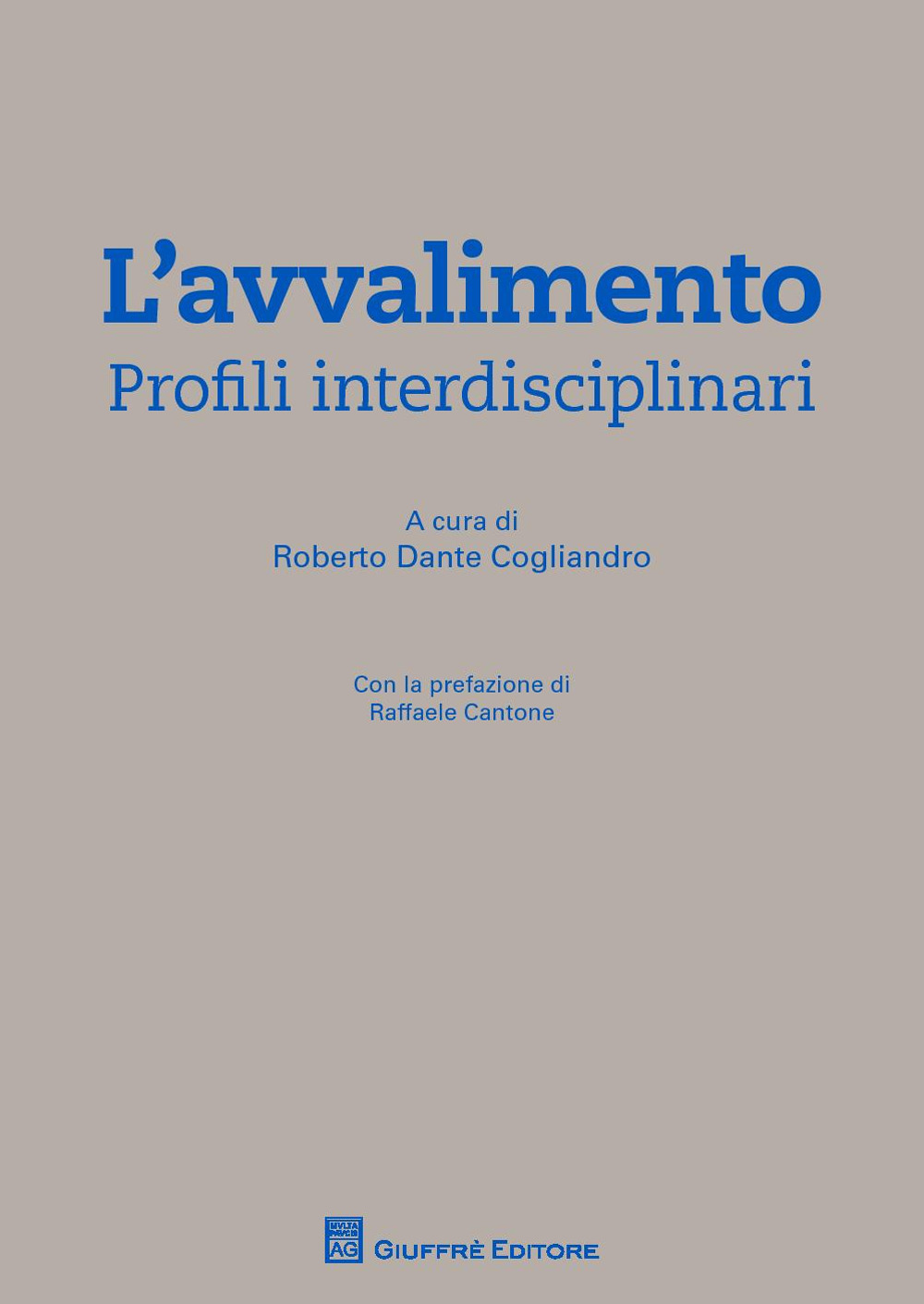 L'avvalimento. Profili interdisciplinari