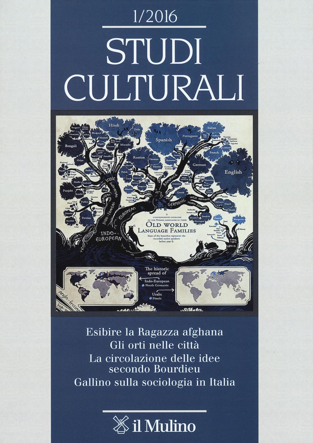 Studi culturali (2016). Vol. 1