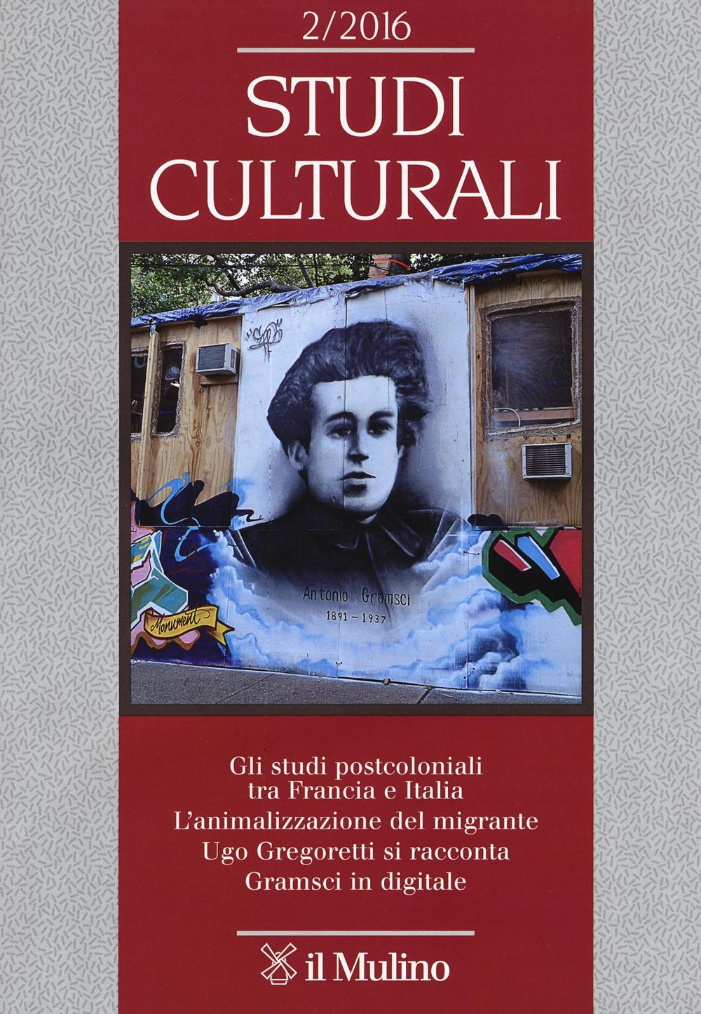 Studi culturali (2016). Vol. 2