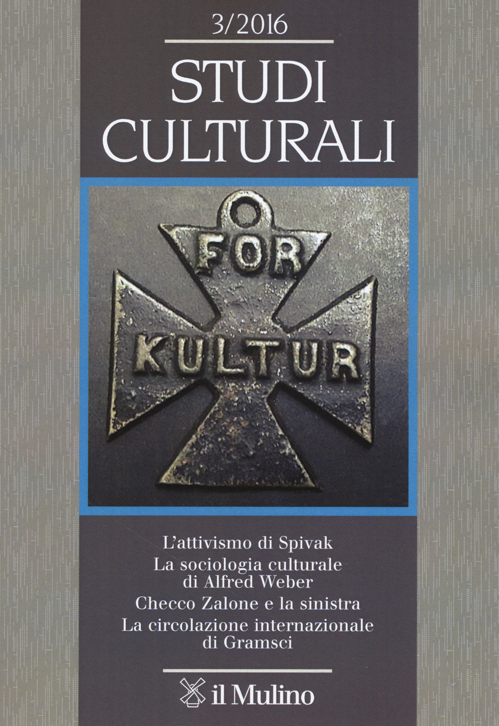 Studi culturali (2016). Vol. 3