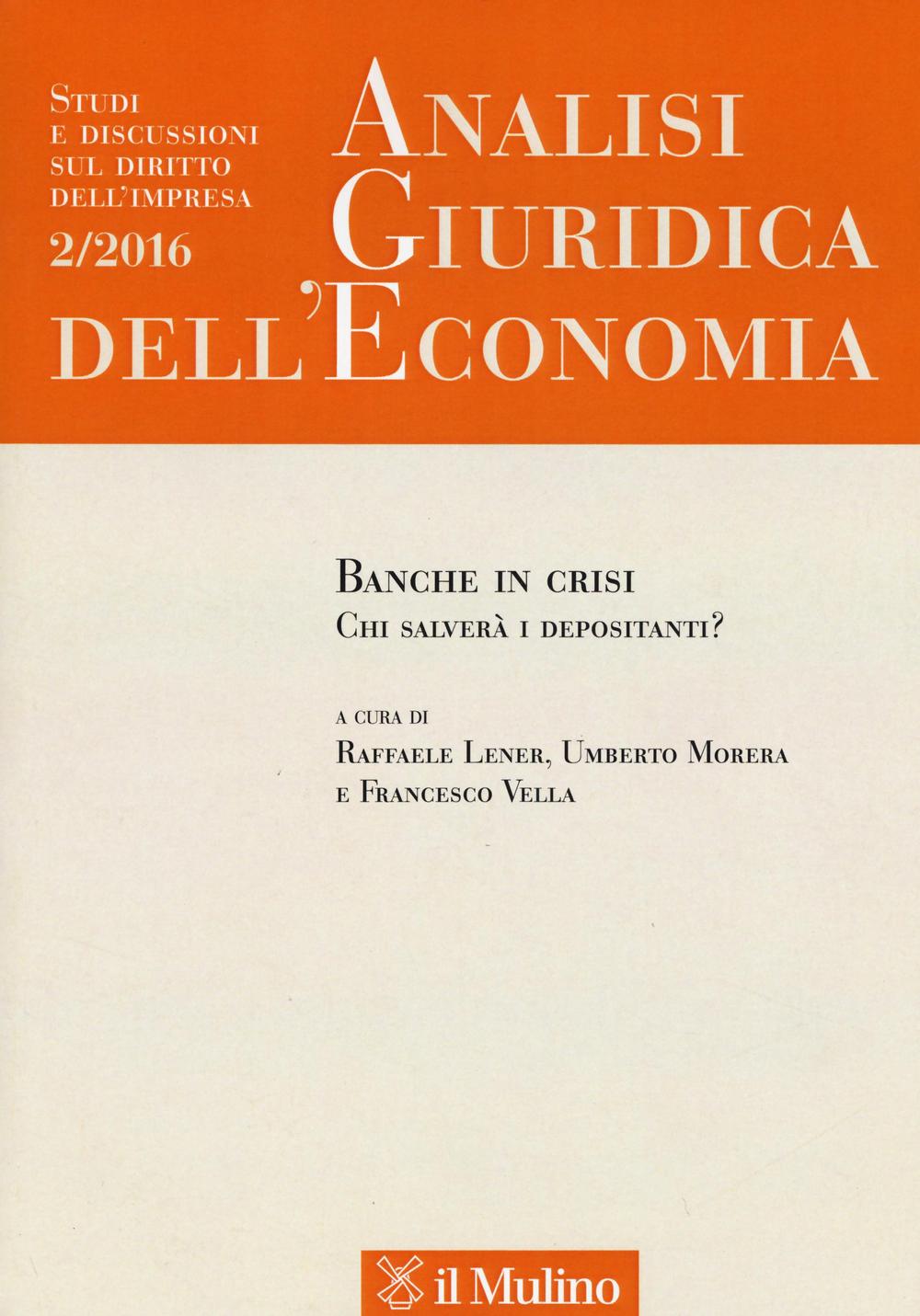 Analisi giuridica dell'economia (2016). Vol. 2