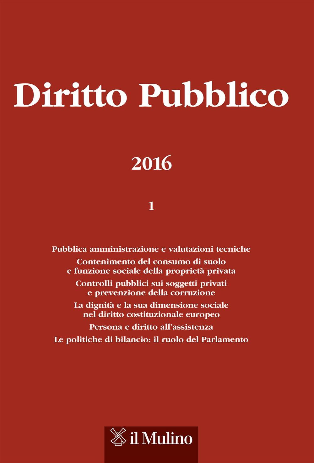 Diritto pubblico (2016). Vol. 1