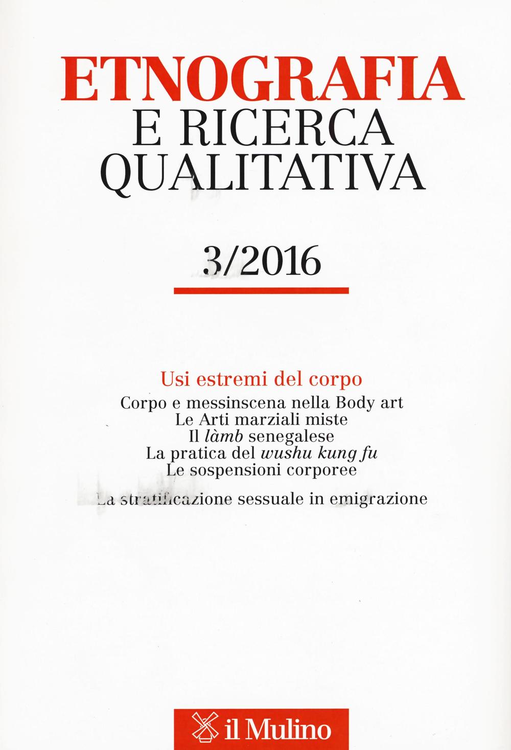 Etnografia e ricerca qualitativa (2016). Vol. 3