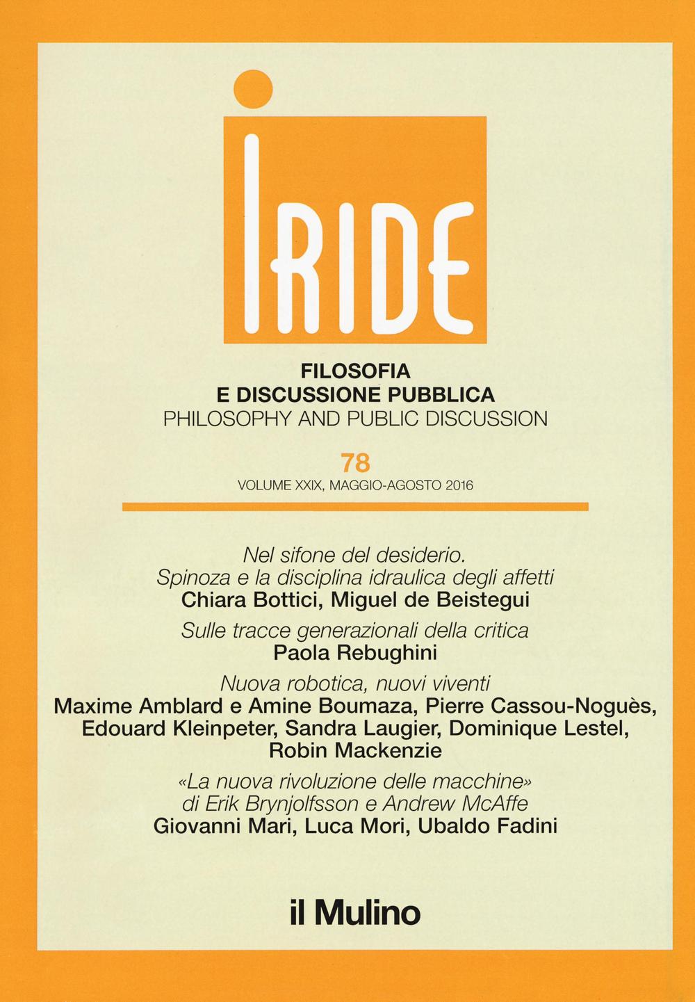 Iride (2016). Vol. 2