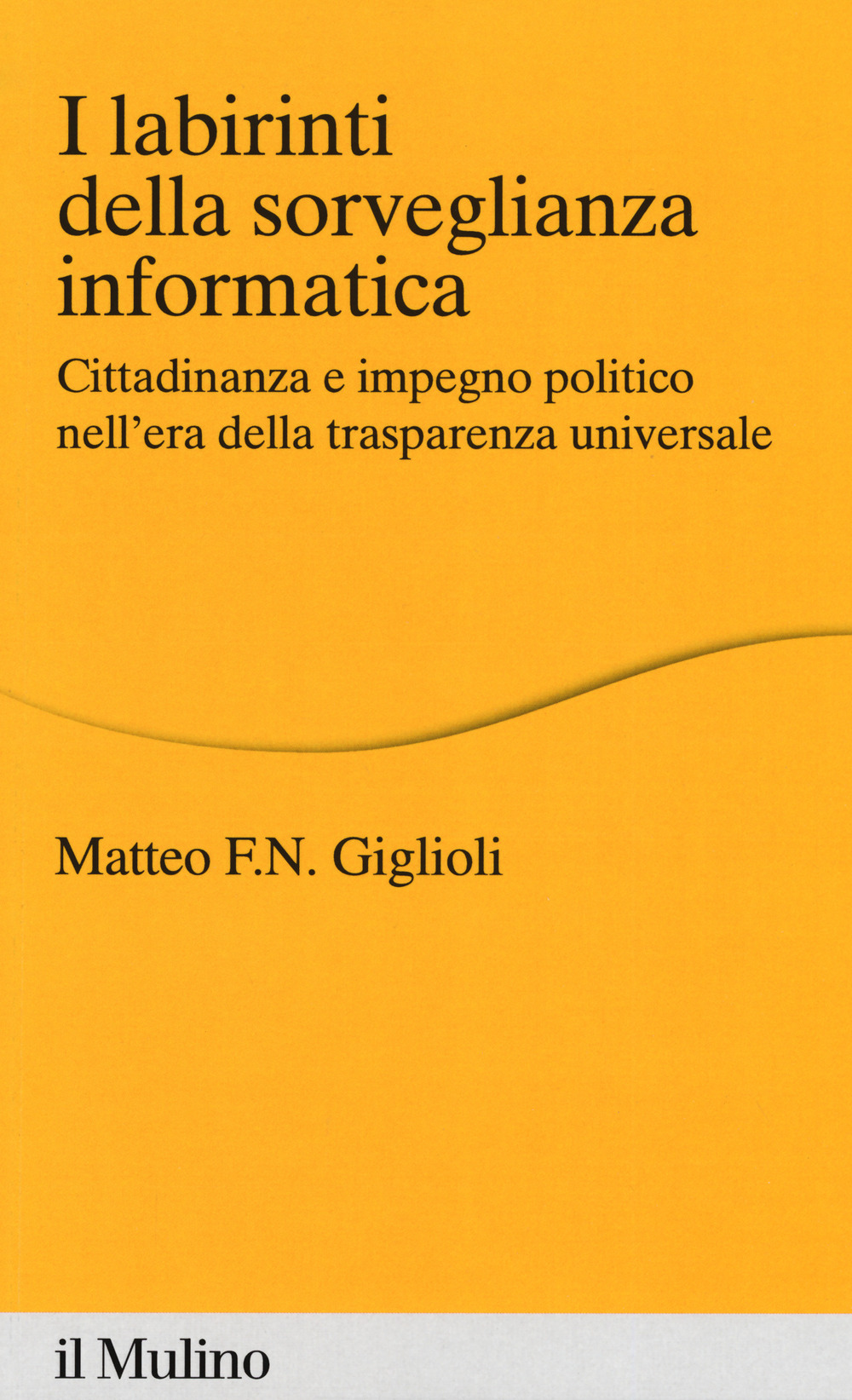 I labirinti della sorveglianza informatica. Cittadinanza e impegno politico nell'era della trasparenza universale