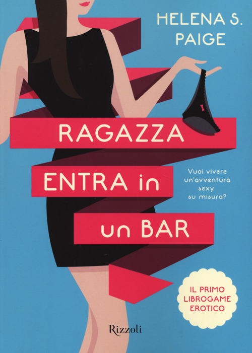 Ragazza entra in un bar