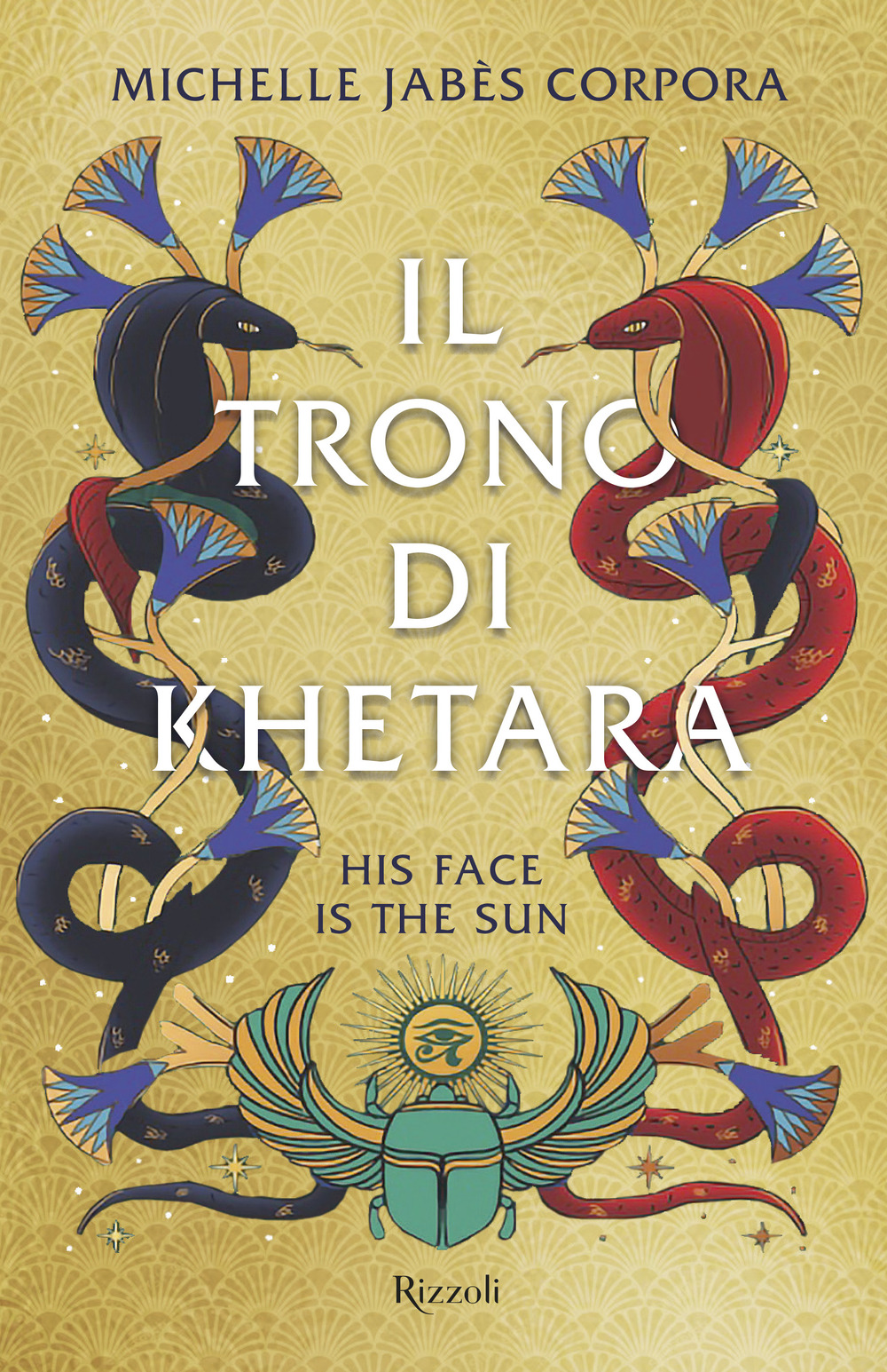 Il trono di Khetara. His face is the sun