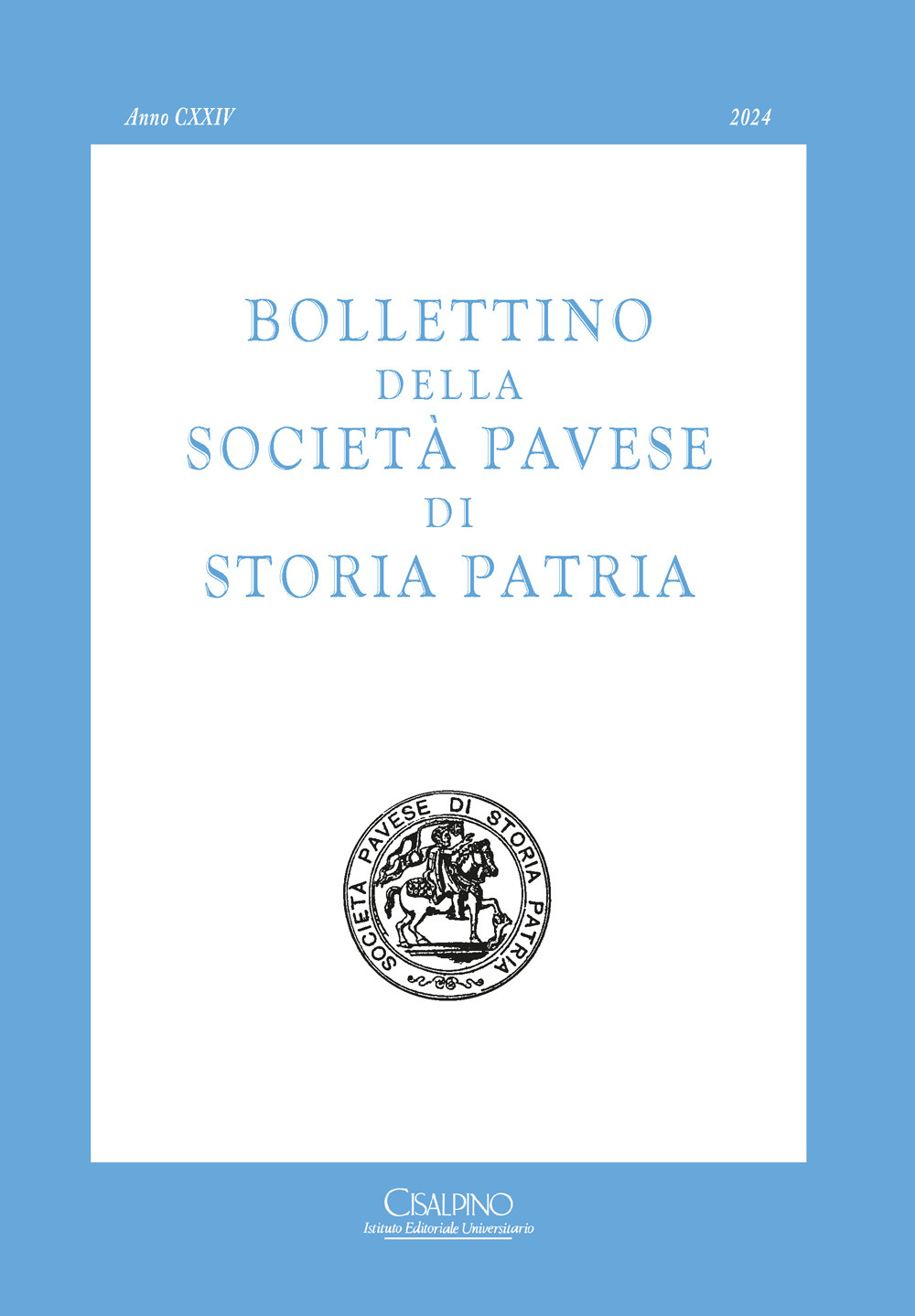 Bollettino della società pavese di storia patria (2024). Vol. 124