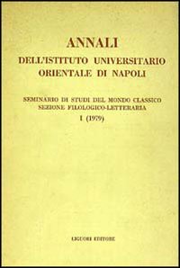 Annali dell'Istituto universitario orientale di Napoli. Vol. 1