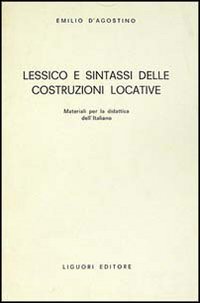 Lessico e sintassi delle costruzioni locative