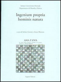 Ingenium propria hominis natura