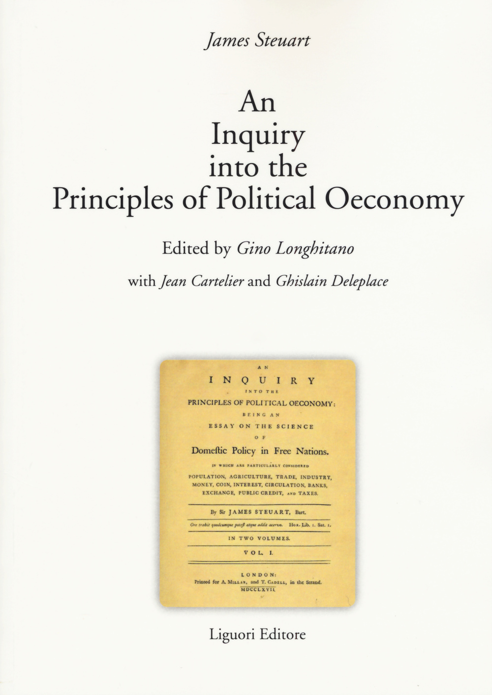 Inquiry into the principles of political oeconomy (An)