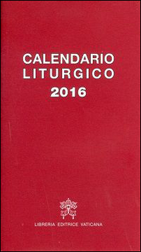 Calendario liturgico 2016