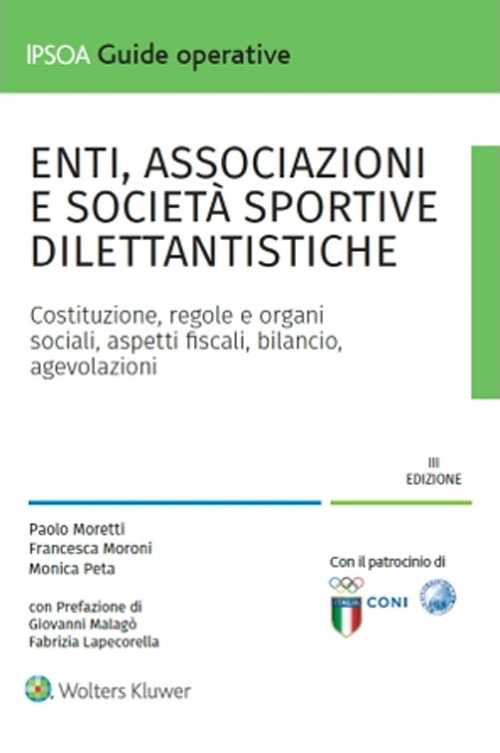 Enti associazioni e società sportive dilettantistiche