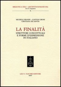 La finalità. Strutture concettuali e forme d'espressione in italiano