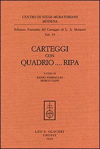 Carteggi con Quadrio... Ripa