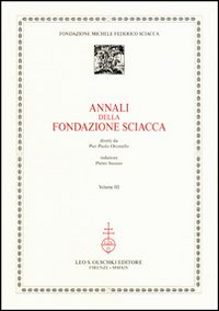 Annali della Fondazione Sciacca. Vol. 3