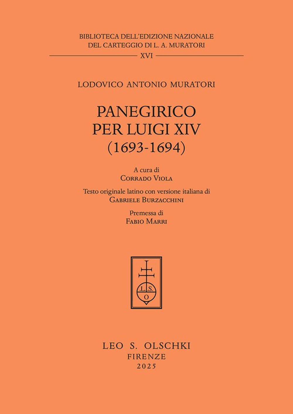 Panegirico per Luigi XIV (1693-1694)