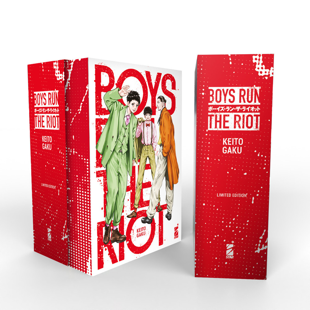 Boys run the riot. Limited edition. Con box. Vol. 1